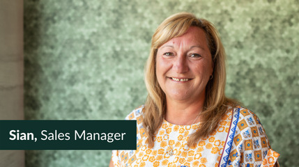 Sian Hiatt, Sales Manager at CPS Homes in Cardiff, South Wales