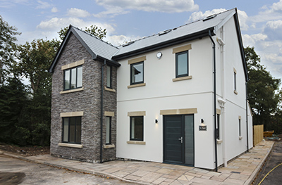 Photo of a new build house in Cardiff
