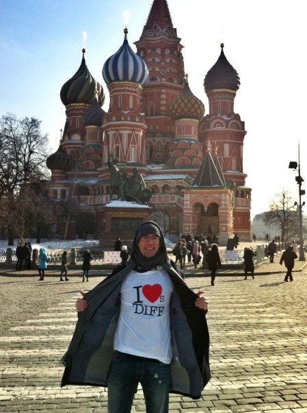 I loves the 'Diff in Moscow!