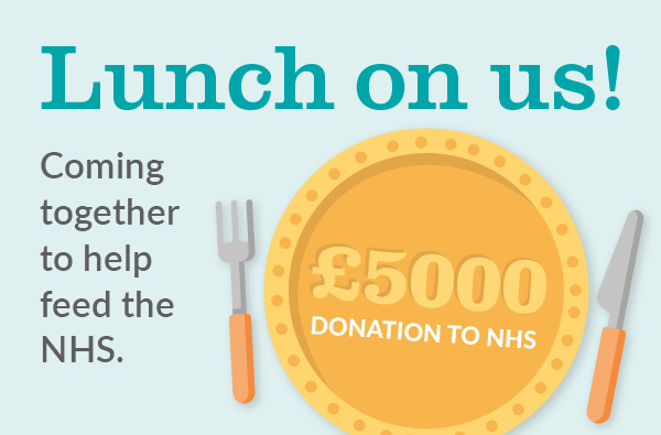 Coming together to help feed the NHS