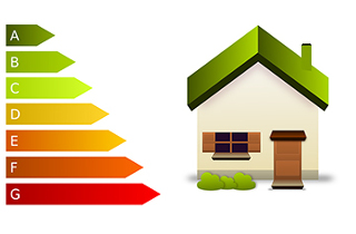 Rented properties must be rated at least an 'E' for energy efficiency from 1 April 2018