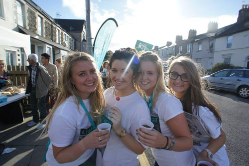 CPS Homes' BBQ - cardiff university netball team