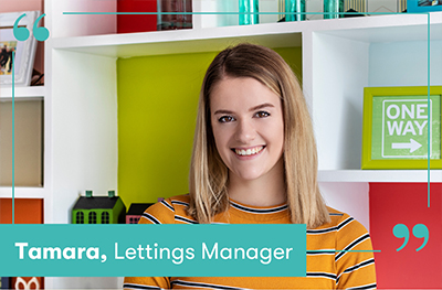 Tamara Price, lettings manager at CPS Homes in Cardiff