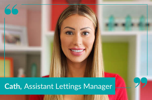 Cath, assistant lettings manager at CPS Homes in Cardiff, South Wales