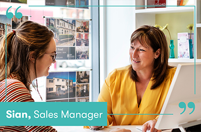 Sian Hiatt, Sales Manager at CPS Homes in Cardiff