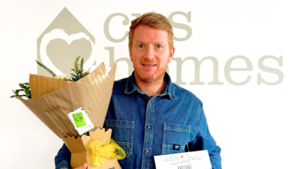 Celebrating 20 years of our Lettings Manager, Rhys