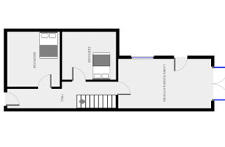 Turning a three-bed let into a four-bed let, generating an extra £300 per month