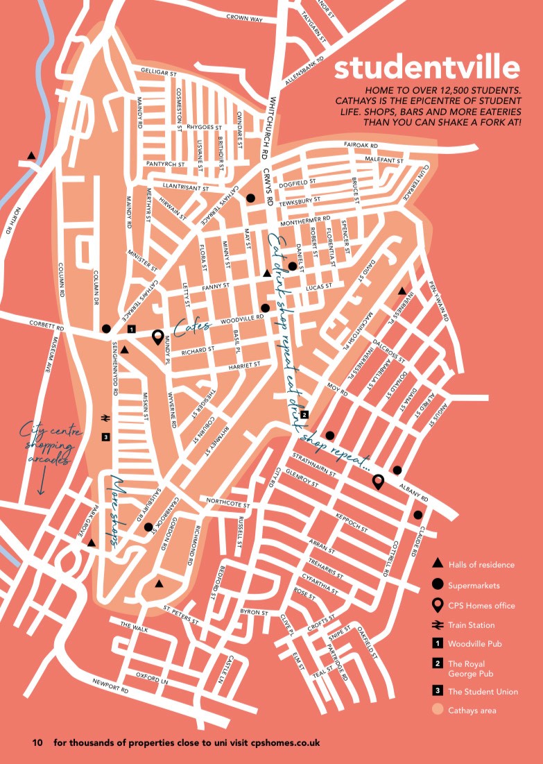 Studentville Map