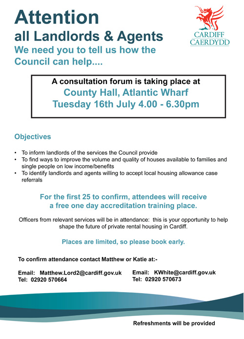 Cardiff Council Flyer