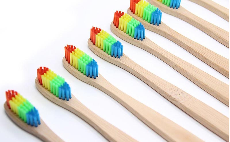Rainbow Themed Eco-Friendly Tooth Brush - Earthly Citizens