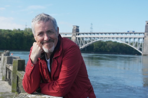 Griff Rhys Jones Britannia Bridge Anglesey