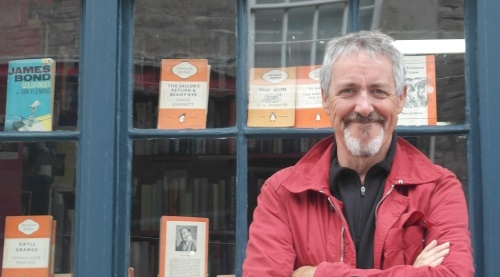 Griff Rhys Jones Hay bookshop