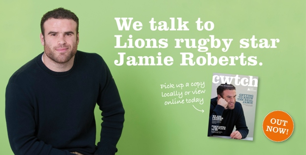 Cardiff Blues rugby star Jamie Roberts