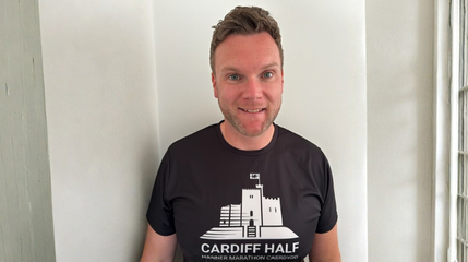 Nathan’s Cardiff Half fundraiser for Ty Hafan gets £1,000 boost from CPS Homes and Rightmove
