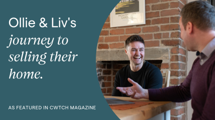Ollie and Liv's journey to selling their home in Cardiff