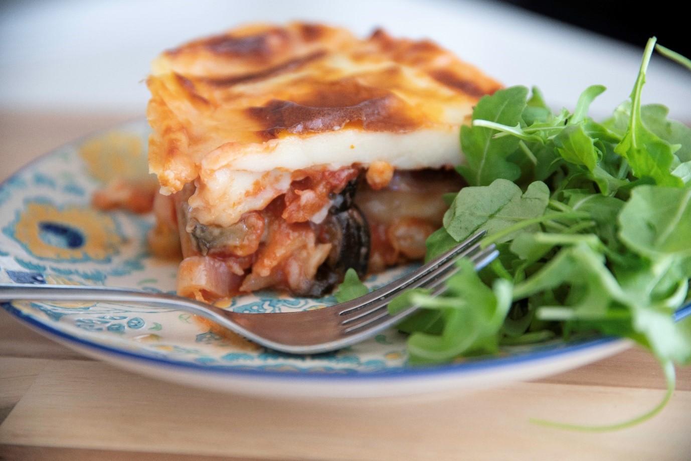 Moussaka fork