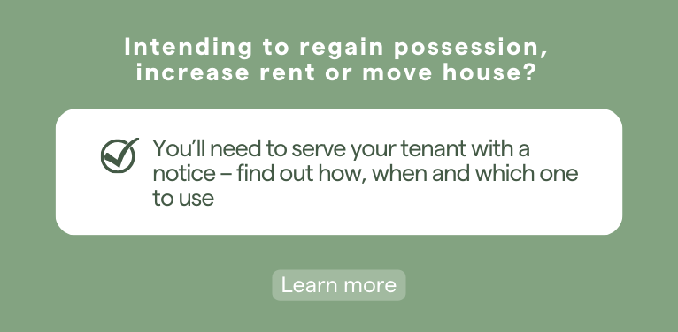 Increasing rent under the Renting Homes Wales Act 2016