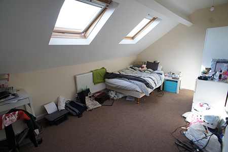 Flora Street bedroom