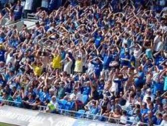 Cardiff Blues supporters