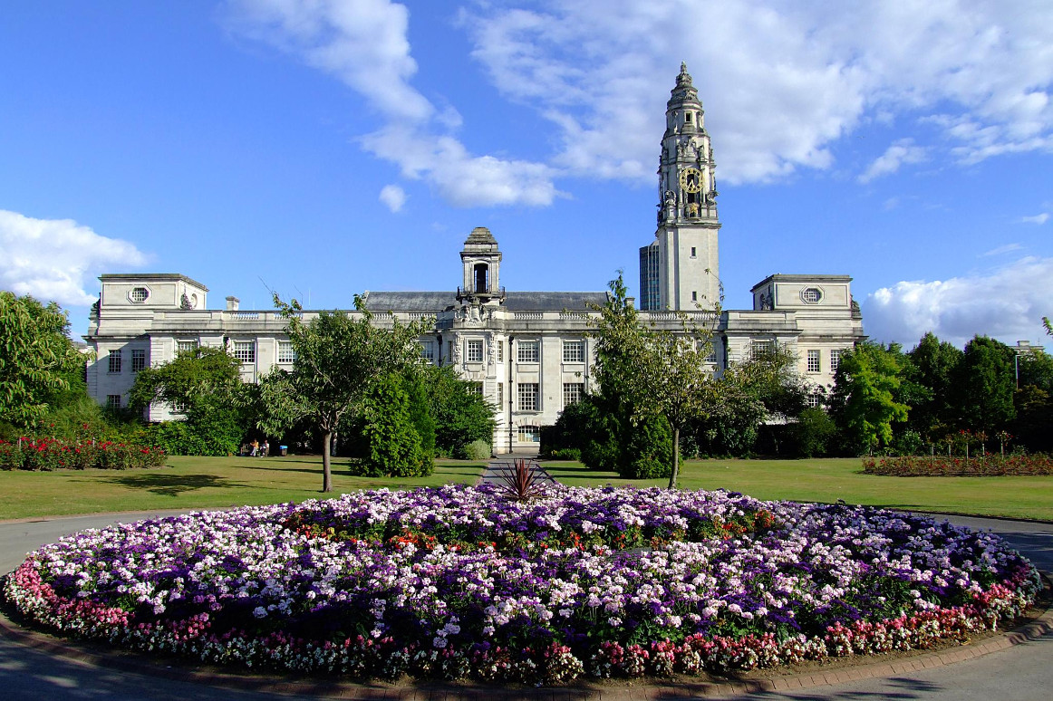 Cardiff civic centre