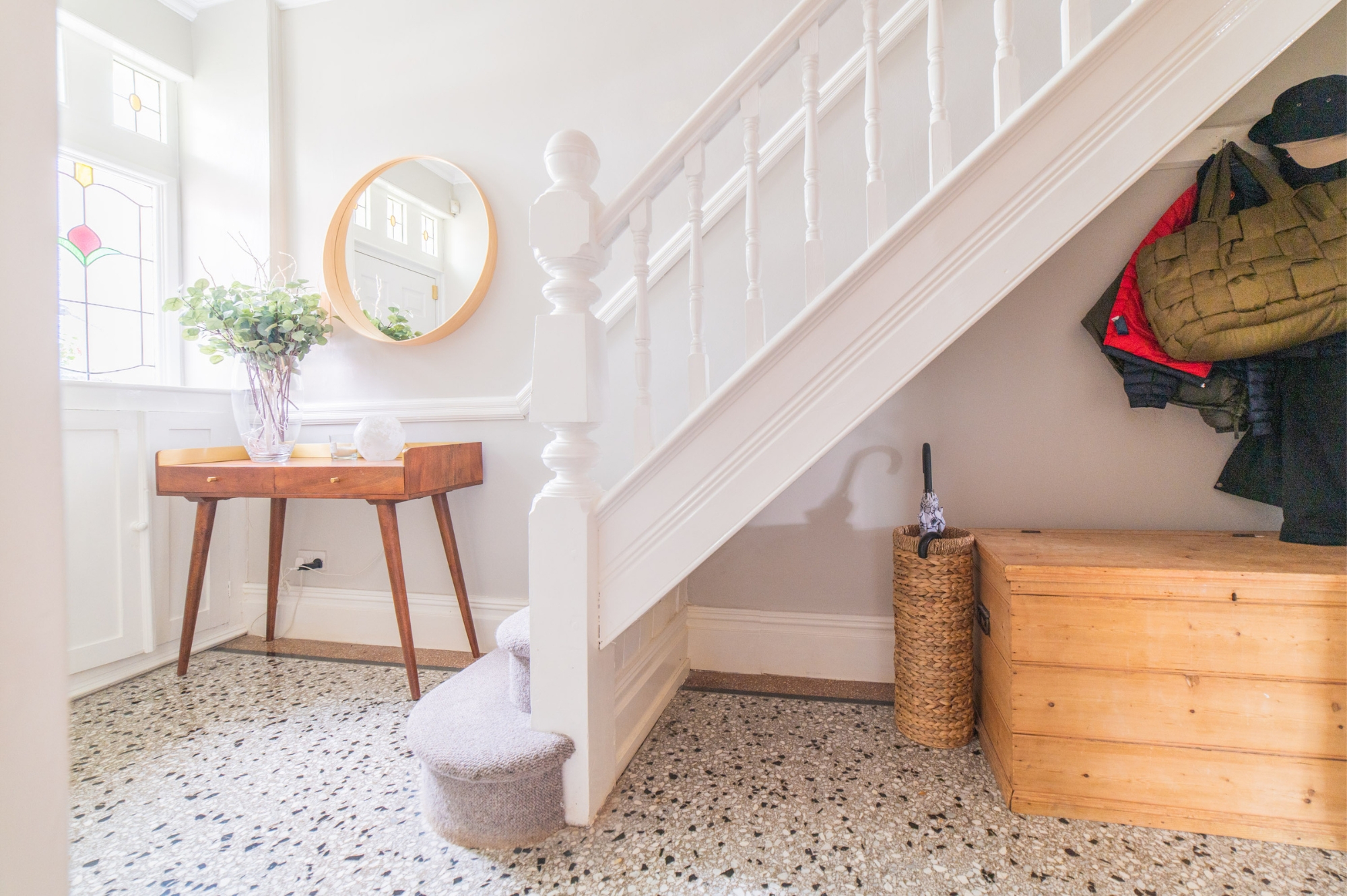 Hallway and stairs